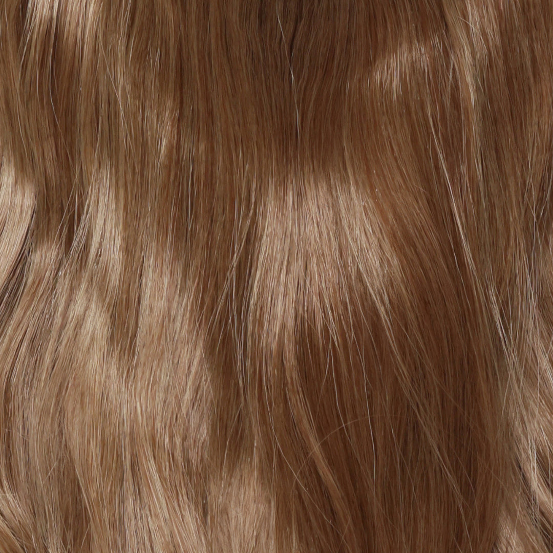 Blonde—High Quality Halo Hair Extensions(Comprising Wavy + Straight)